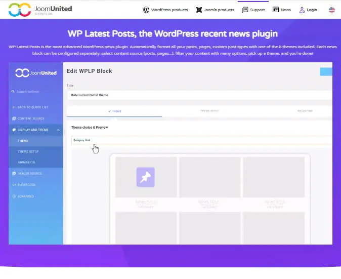 WP Latest Posts Pro - Plugin Tin tức mới nhất của WordPress