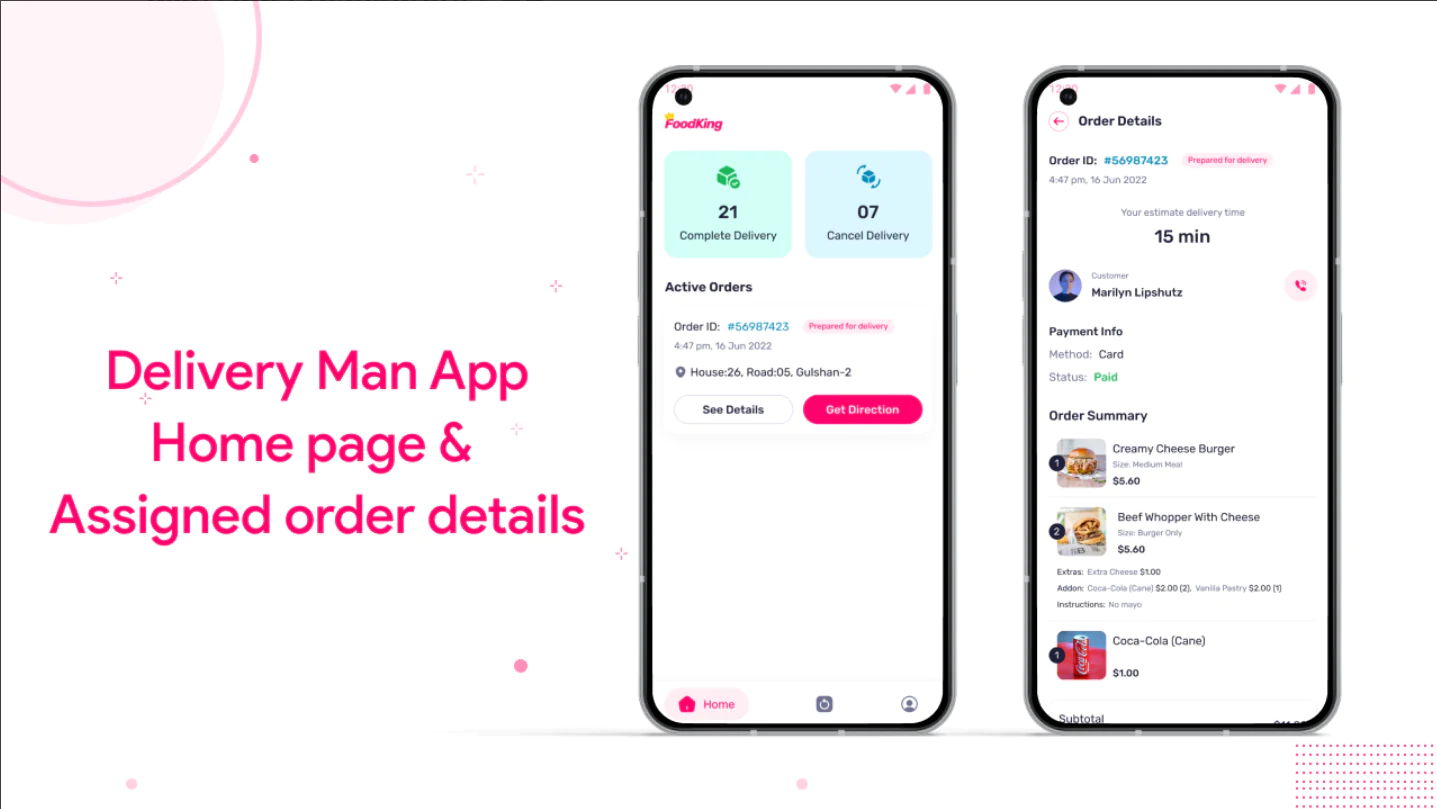 FoodKing v3.1 – Hệ thống Giao đồ ăn & Quản lý Nhà hàng với Admin Panel, Ứng dụng Giao hàng và POS