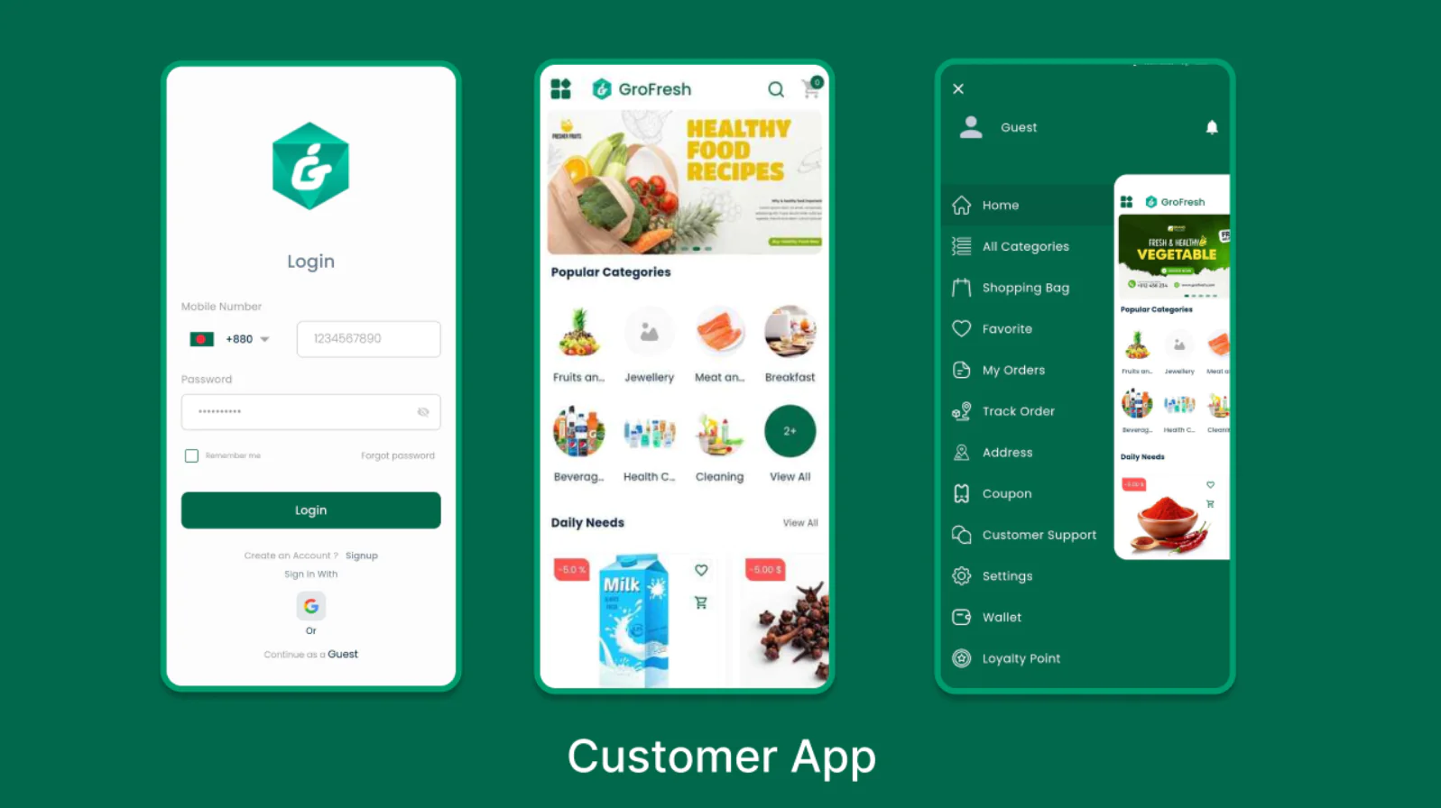 GroFresh v7.7 – Ứng dụng & Website cho Tạp hóa, Nhà thuốc, Thương mại điện tử