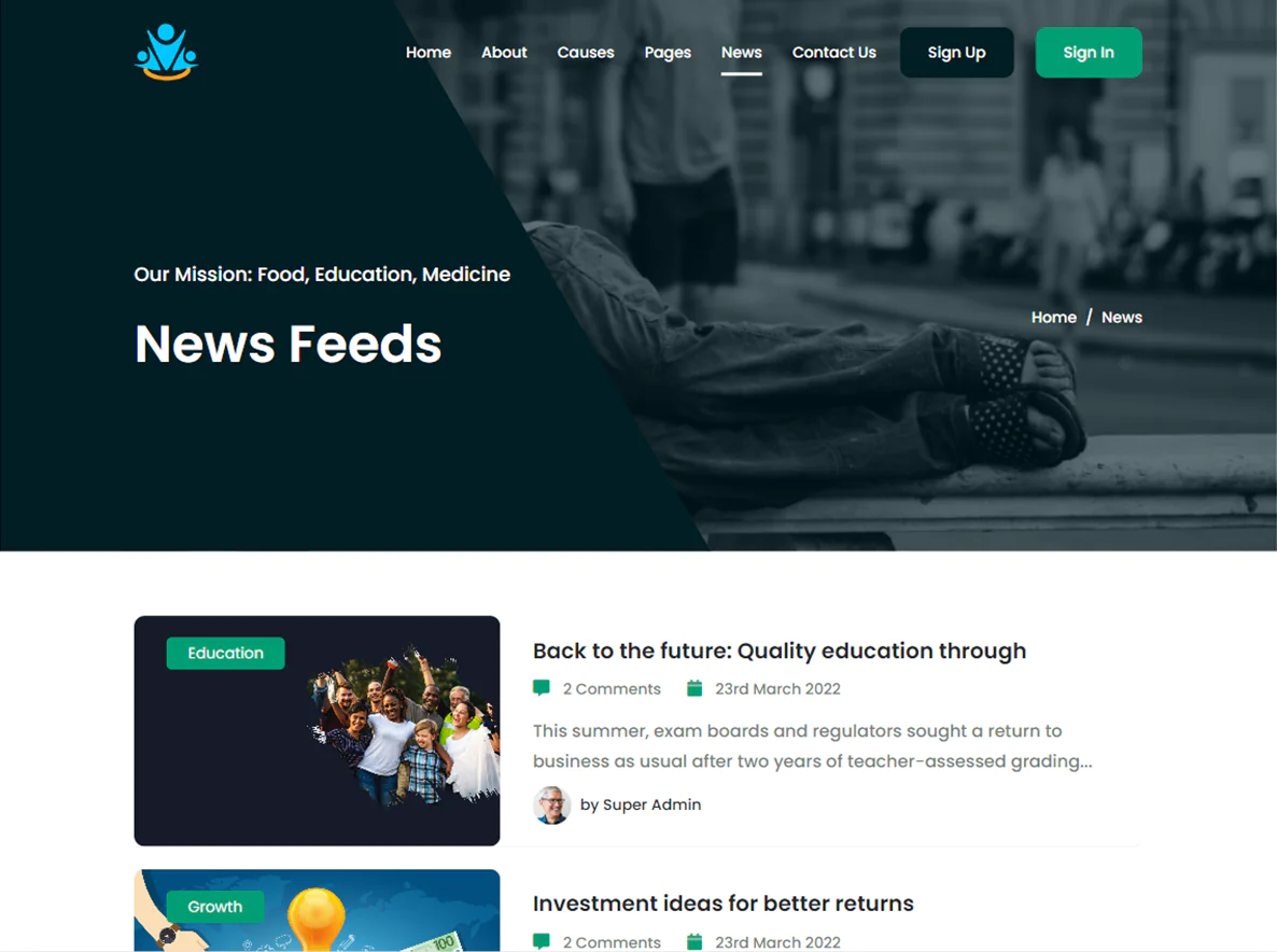 Crowdfunding v3.0.2 - Fund raising platform / Charity / Donation