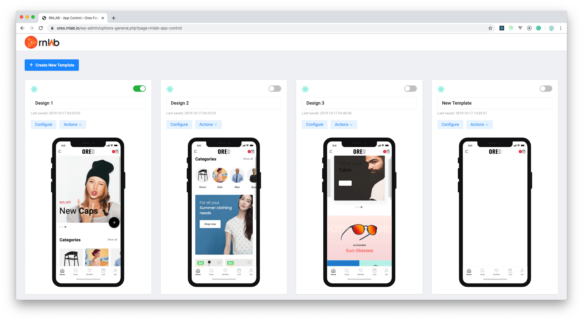Oreo Fashion v2.8.2 - Full React Native App for Woocommerce