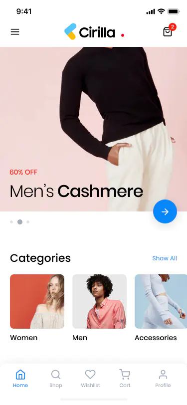 Cirilla v4.2.7 - Multipurpose Flutter App For Wordpress & Woocommerce