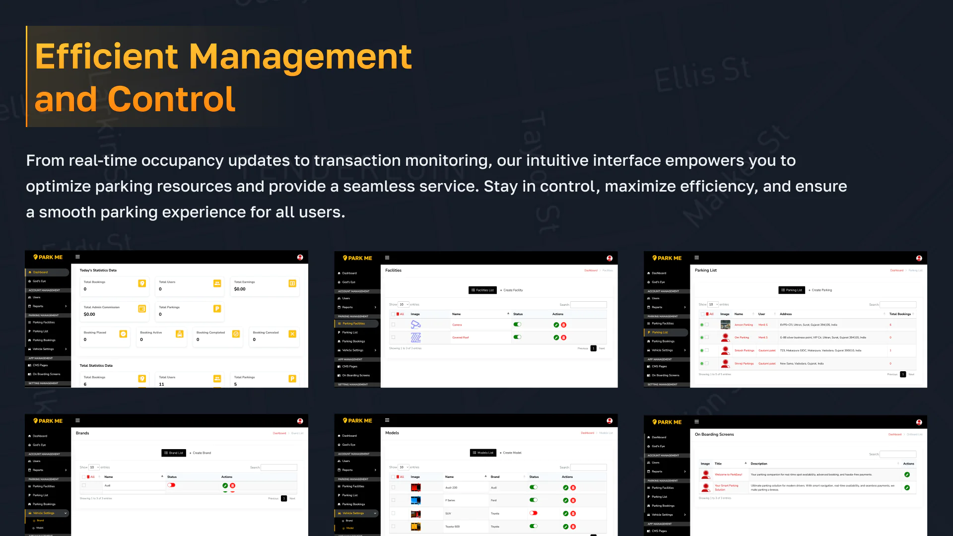 ParkMePRO v1.7 - Flutter Complete Car Parking App with Owner and WatchMan app
