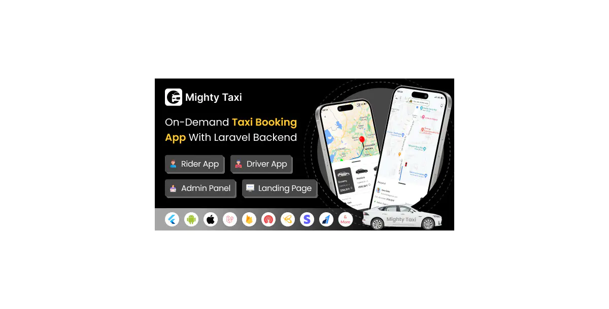 MightyTaxi - Ứng dụng Đặt Xe Taxi Trực Tuyến Chuyên Nghiệp