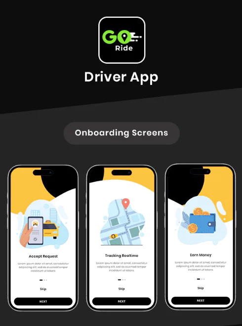 GORIDE - Ứng dụng đặt xe taxi linh hoạt và tiện lợi